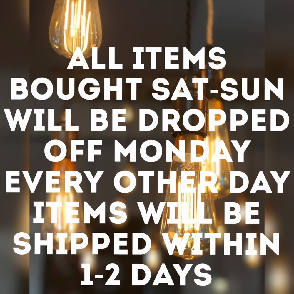 SHIPPING POLICY